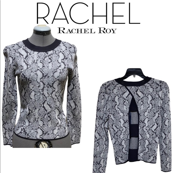 RACHEL Rachel Roy Sweaters - 🐠Rachel Roy snake pattern crew neck sweater
